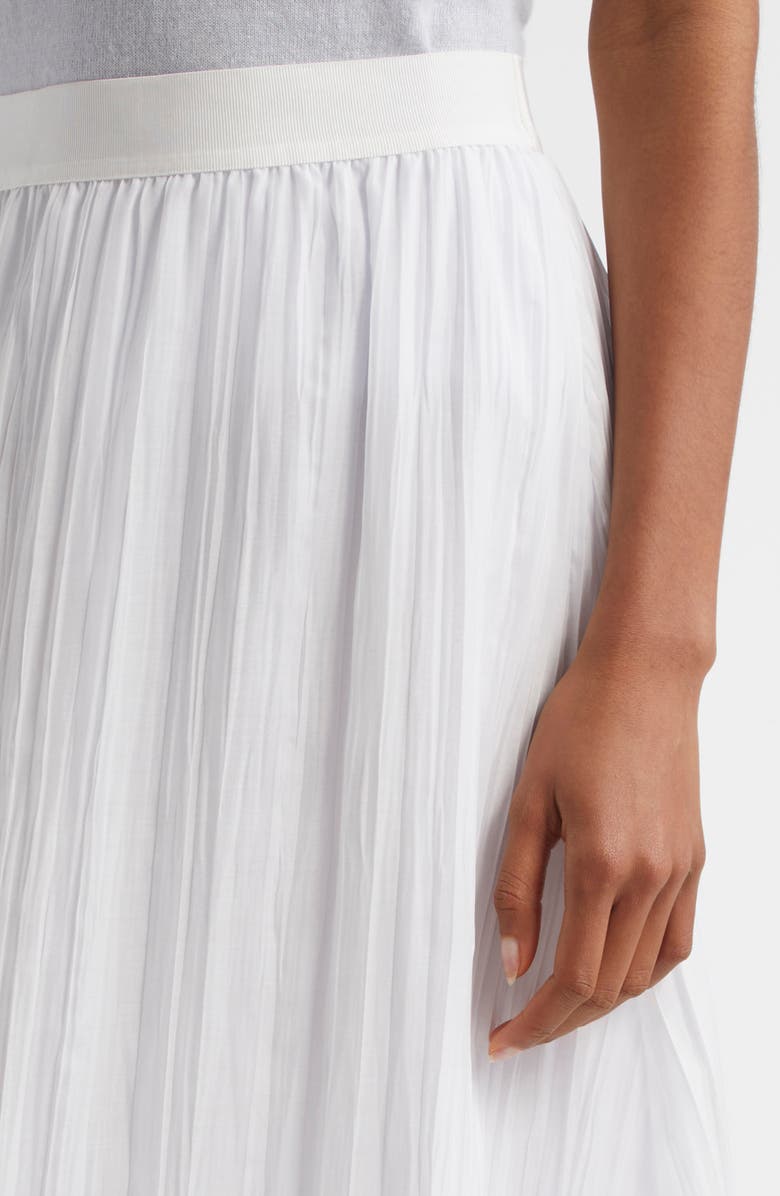 MARGARET O'LEARY Winona Crinkle Pleat Skirt, Alternate, color, 