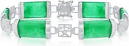 SIMONA Linked Jade Bracelet