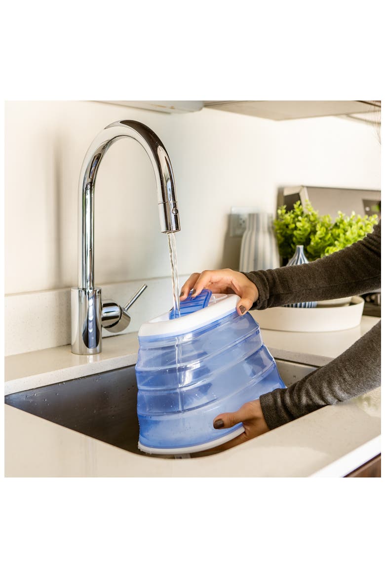 Collapsible Ultrasonic 1-Gallon Cool Mist Humidifier, Alternate, color, BLUE