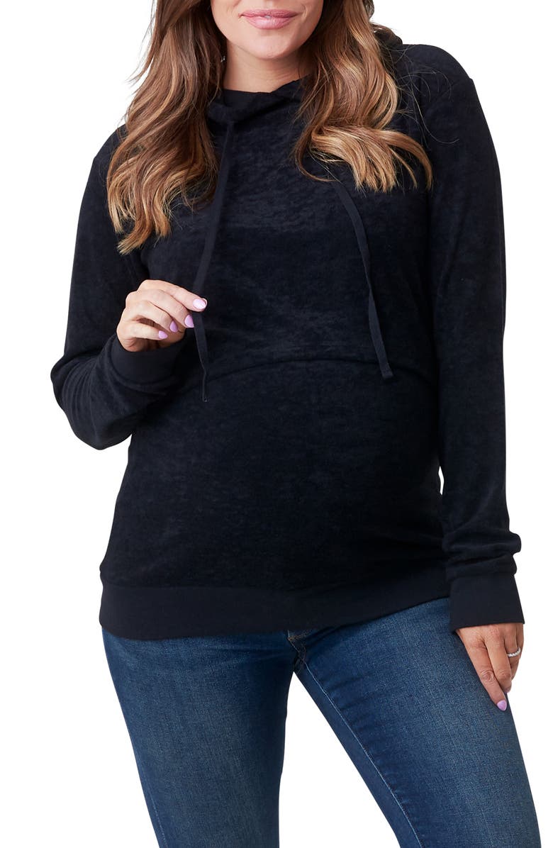 Nom Maternity Jojo Maternity/Nursing Hoodie, Main, color,