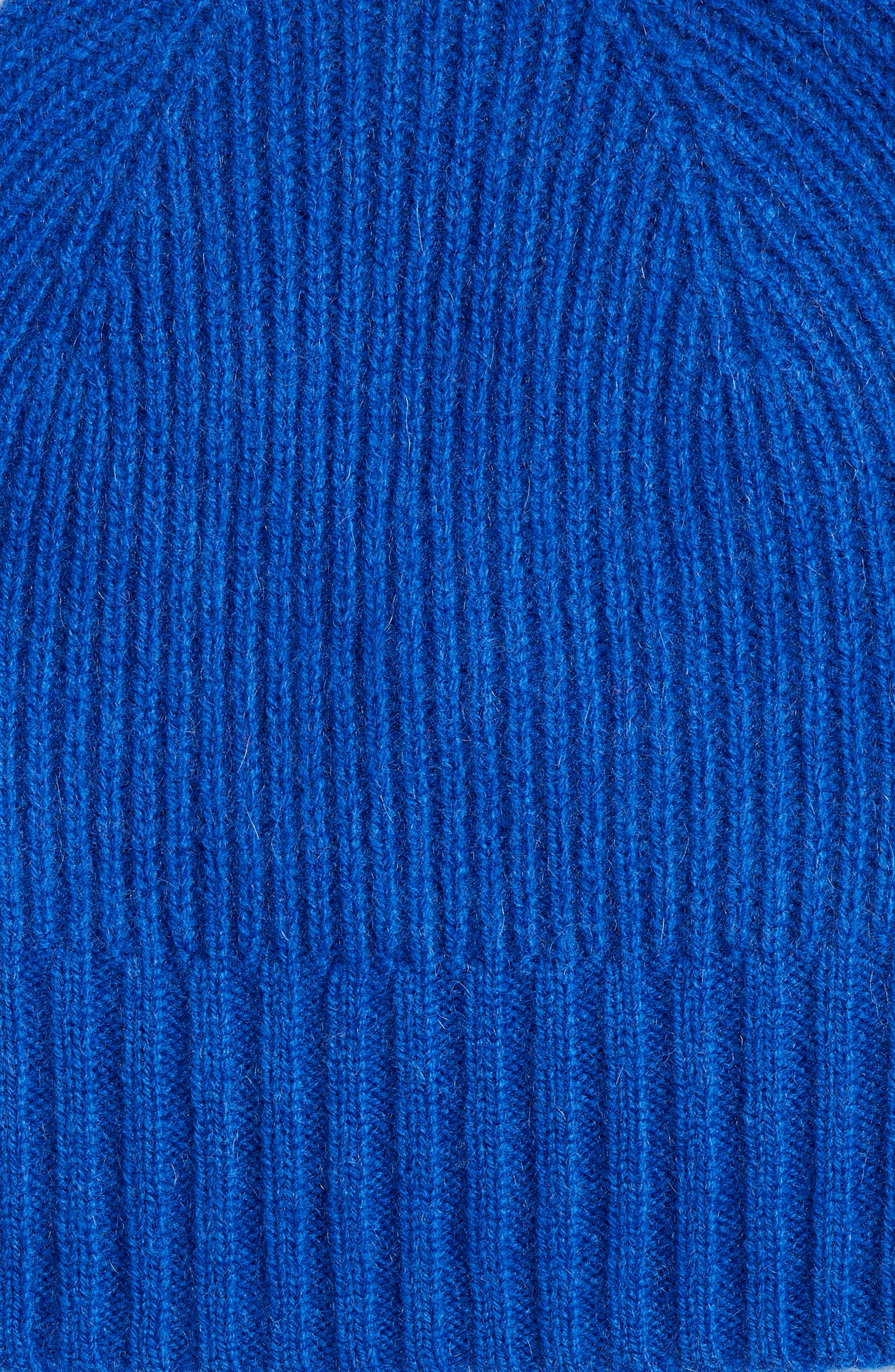 Nordstrom Rack 100% Cashmere Slouchy Beanie Royal Blue One Size NWOT Classic Cashmere Slouchy Beanie – Hat Attack New York main image 2