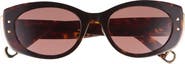 DIOR B1U Oval Sunglassses