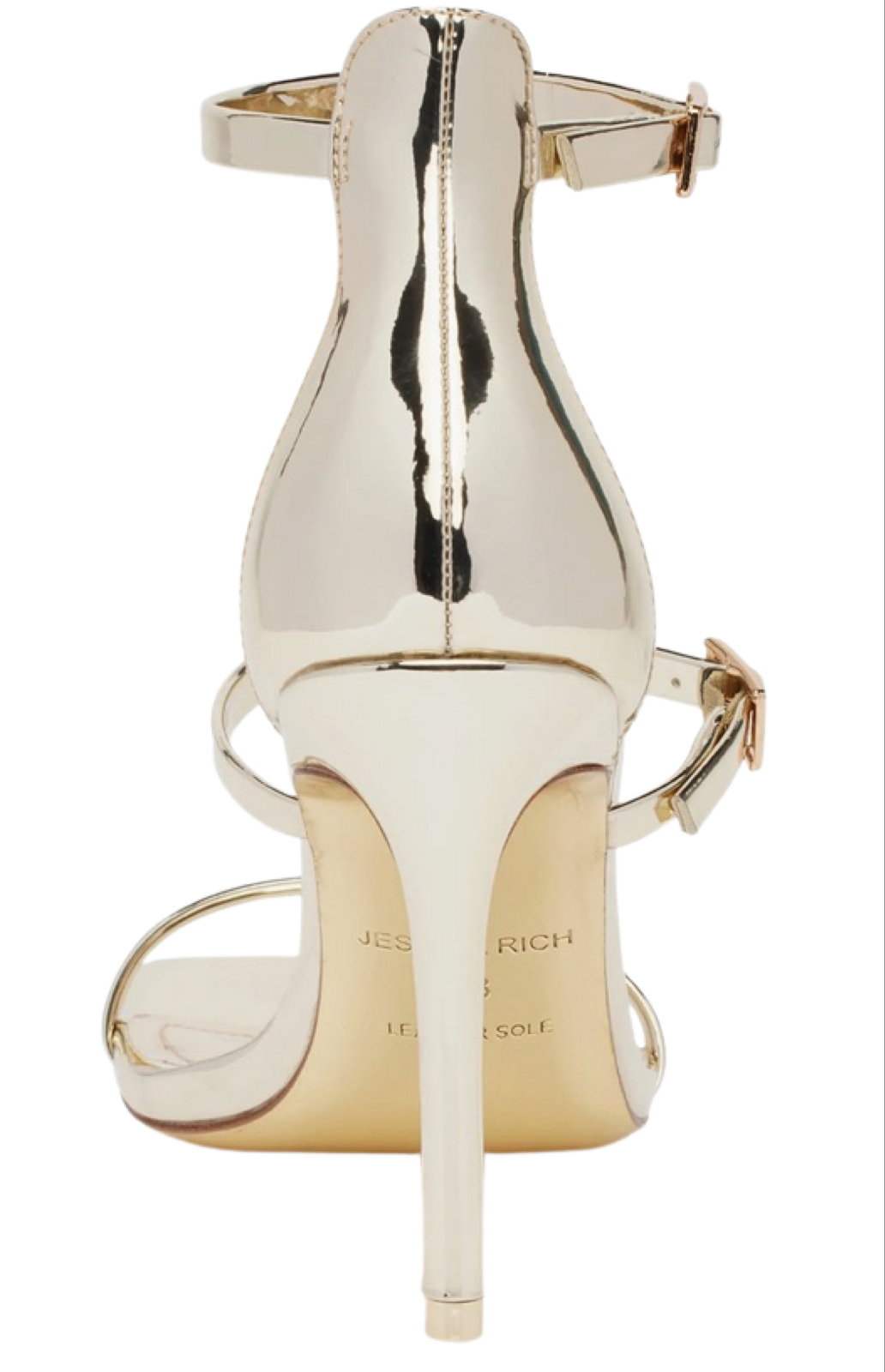 JESSICA RICH Metallic Sandal, Alternate, color, Gold