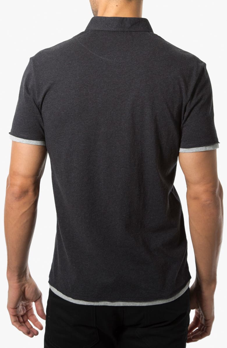 7 Diamonds Ultimate Slim Fit Polo, Alternate, color,