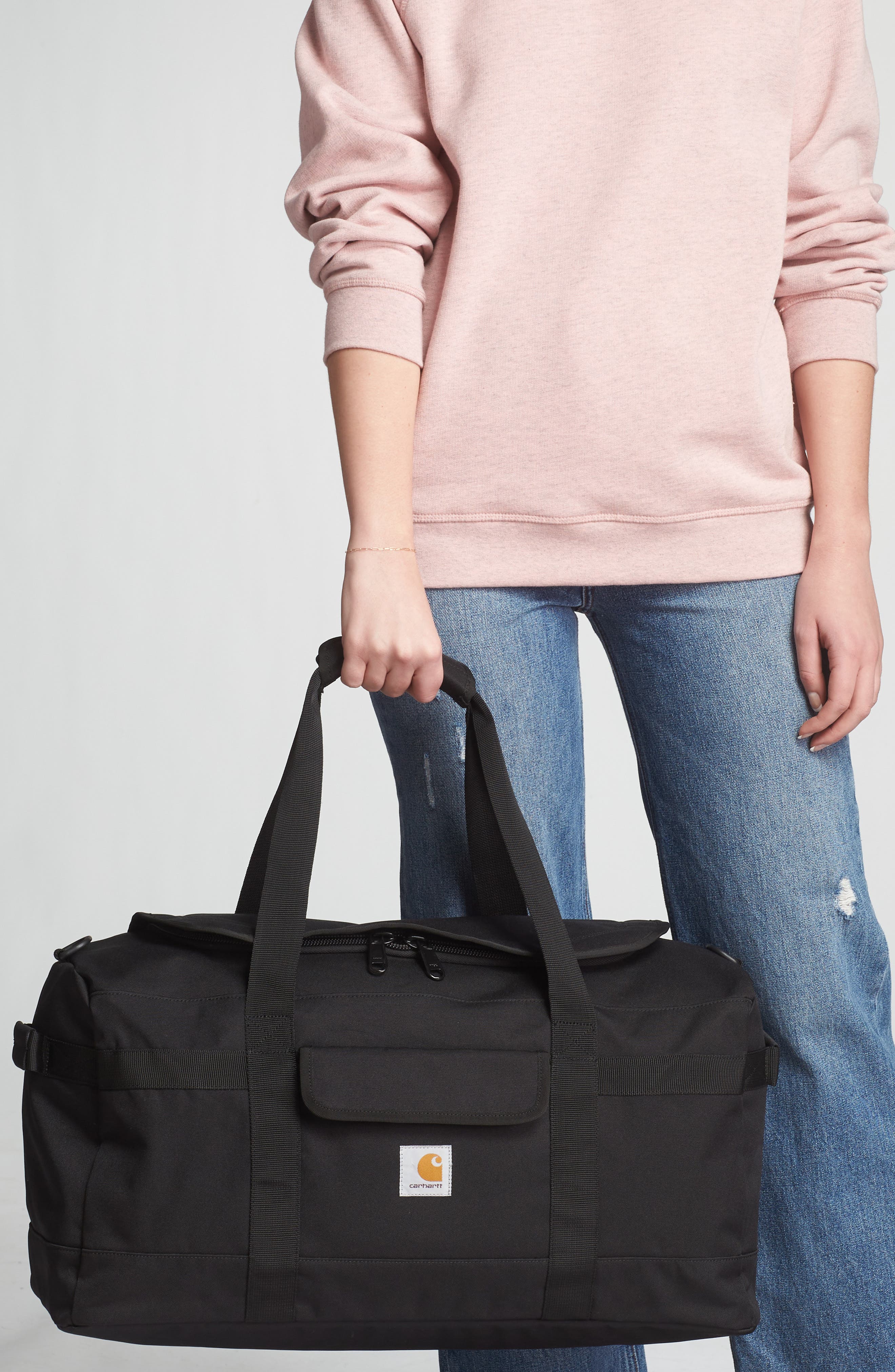 Carhartt Work In Progress Jack Canvas Duffle Bag, Alternate, color, 