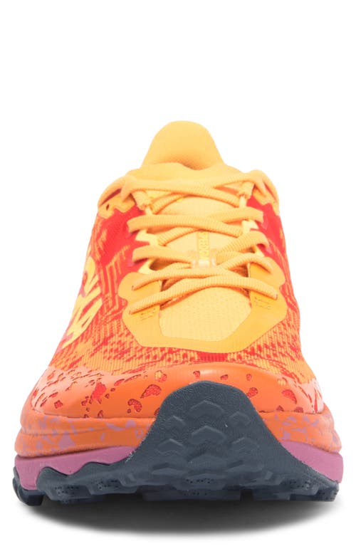 Hoka Speedgoat 6 Sneaker In Sherbet/beet Root