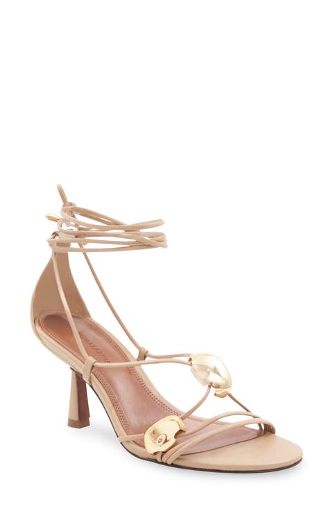 Quilan Ankle Wrap Sandal (Women)