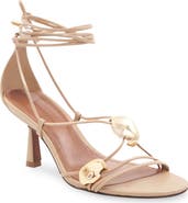 BCBGMAXAZRIA Quilan Ankle Wrap Sandal