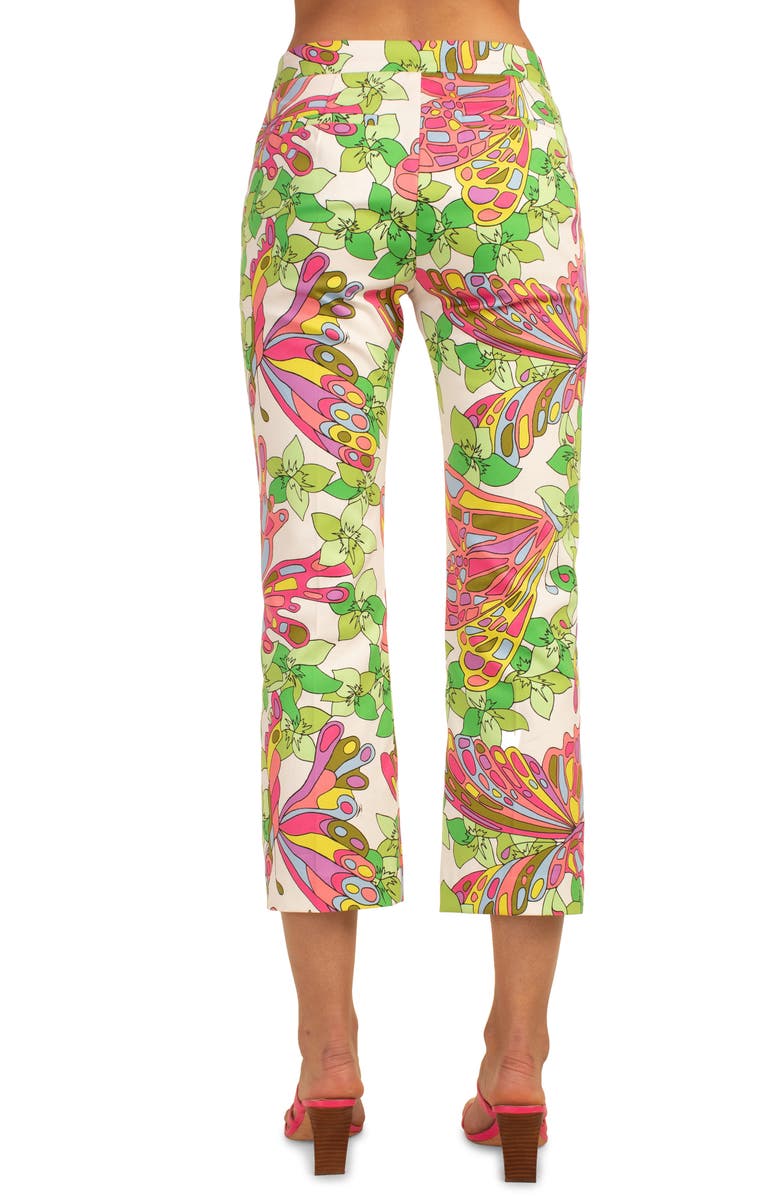 Trina Turk Lulu Print Crop Pants, Alternate, color, 