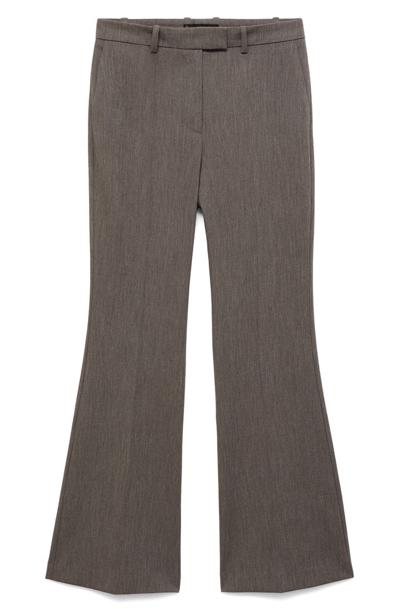 MANGO Emma Flare Pants, Main, color, Black