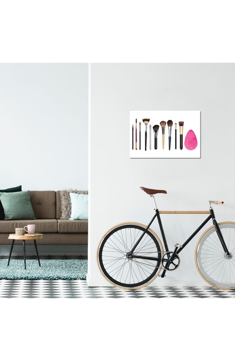 iCanvas Brushed by Amber Day Canvas Artwork, 12"x18", Alternate, color, 