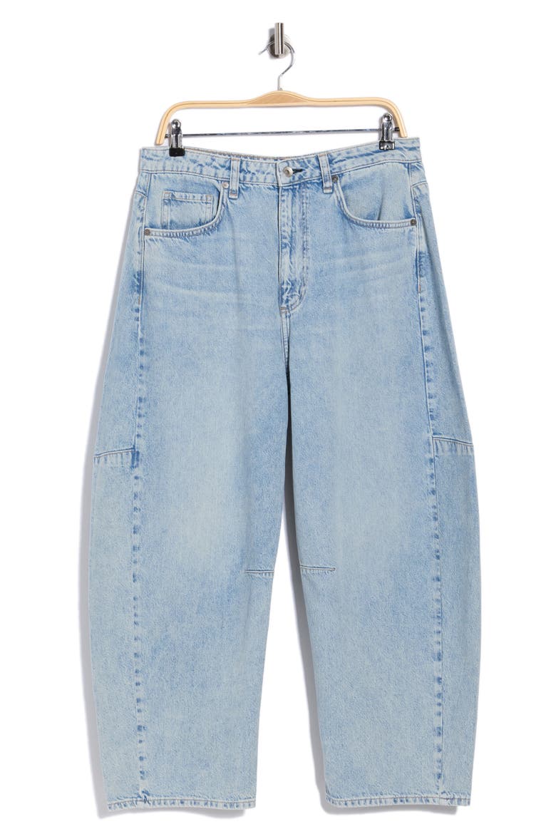 Chase High Waist Barrel Leg Jeans, Main, color, BLOOMFIELD
