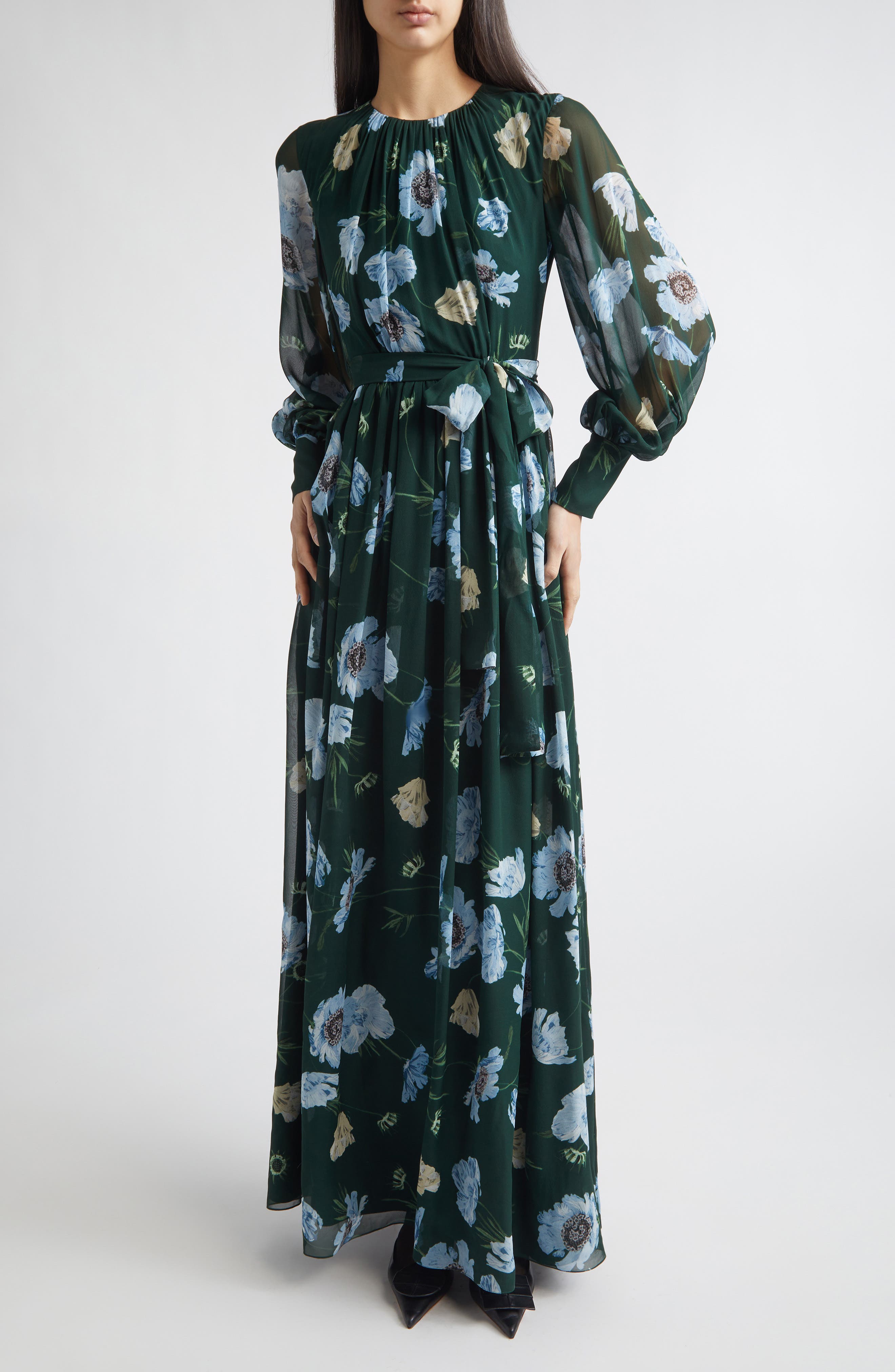 selected BELLE EPOQUE POPPY DARK GREEN