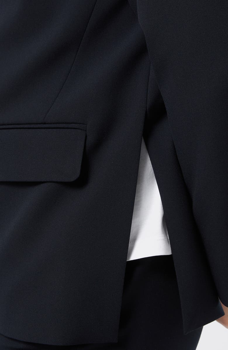 Marina Rinaldi Vento Side Slit Jacket, Alternate, color, Midnight Blue