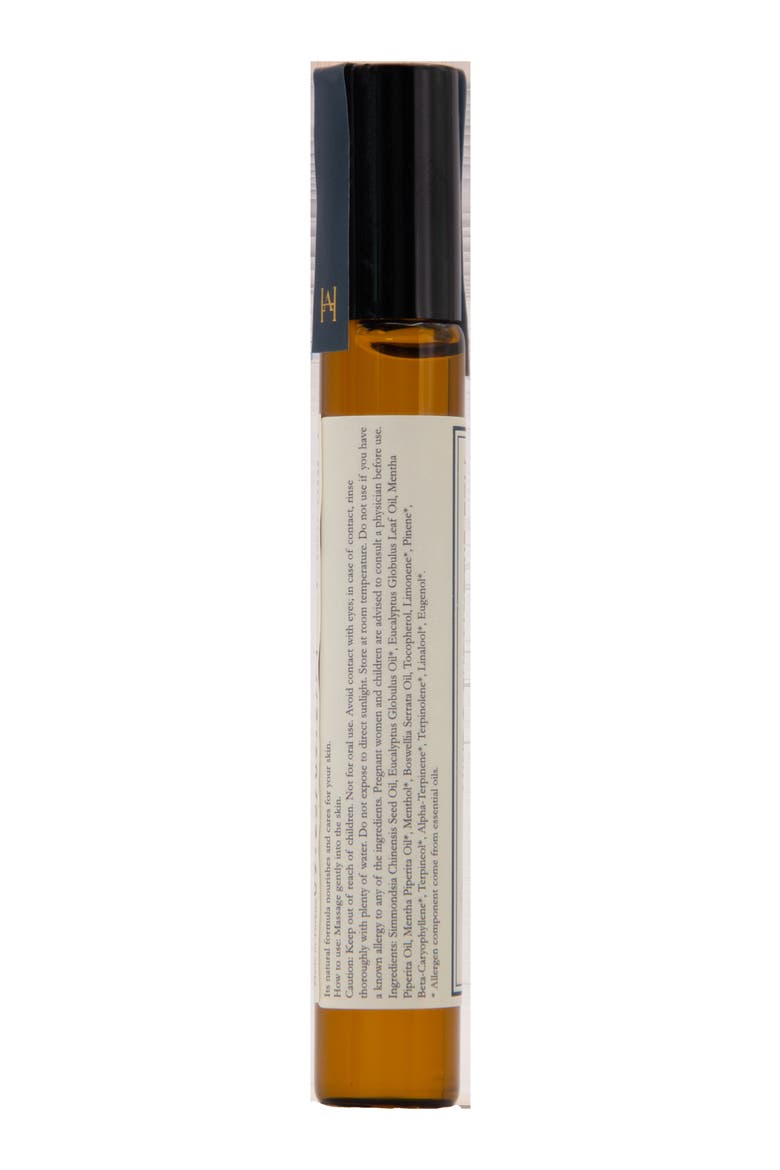 Cooling Mint & Eucalyptus Roll-On Aromatherapy Oil, Alternate, color, Golden
