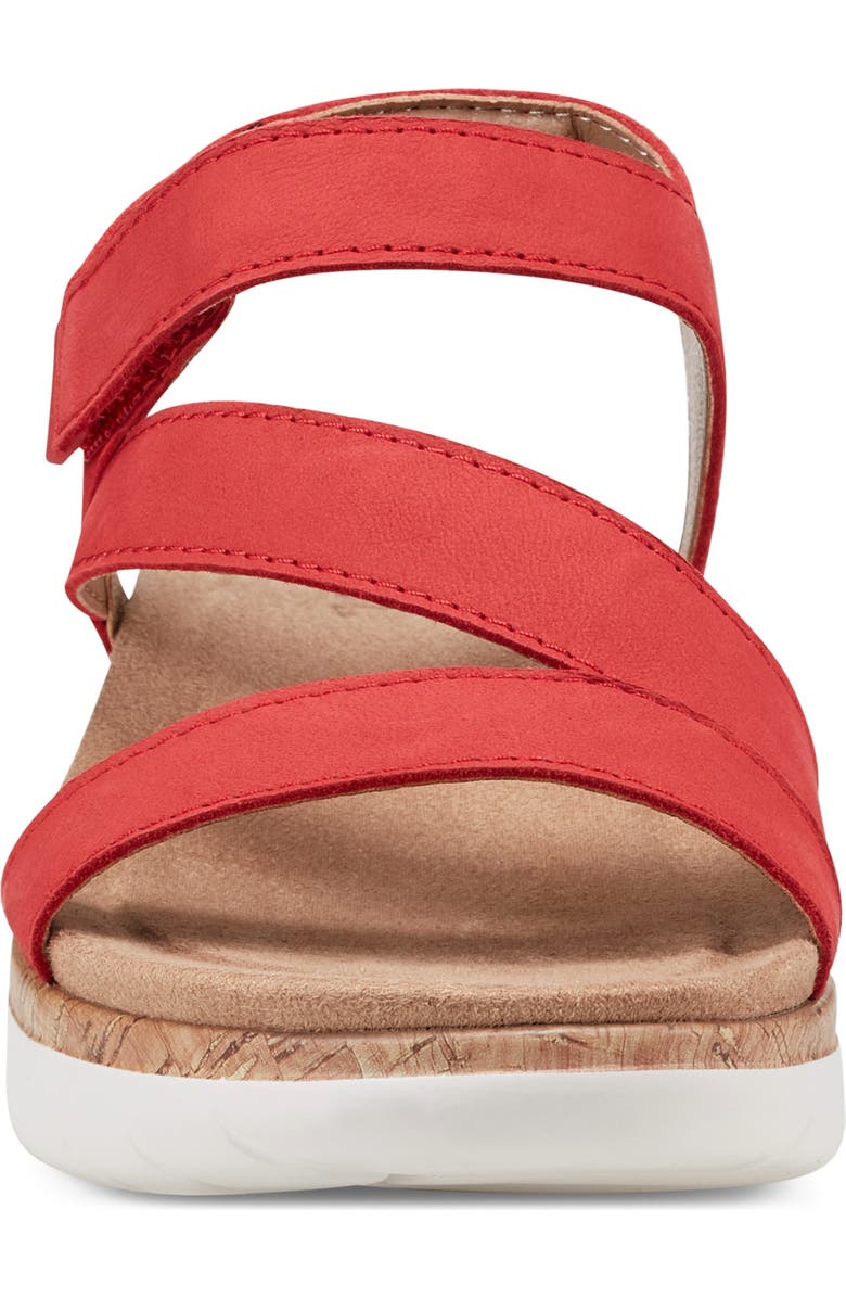 Earth<sup>®</sup> Roni Ankle Strap Sandal, Alternate, color, Medium Red