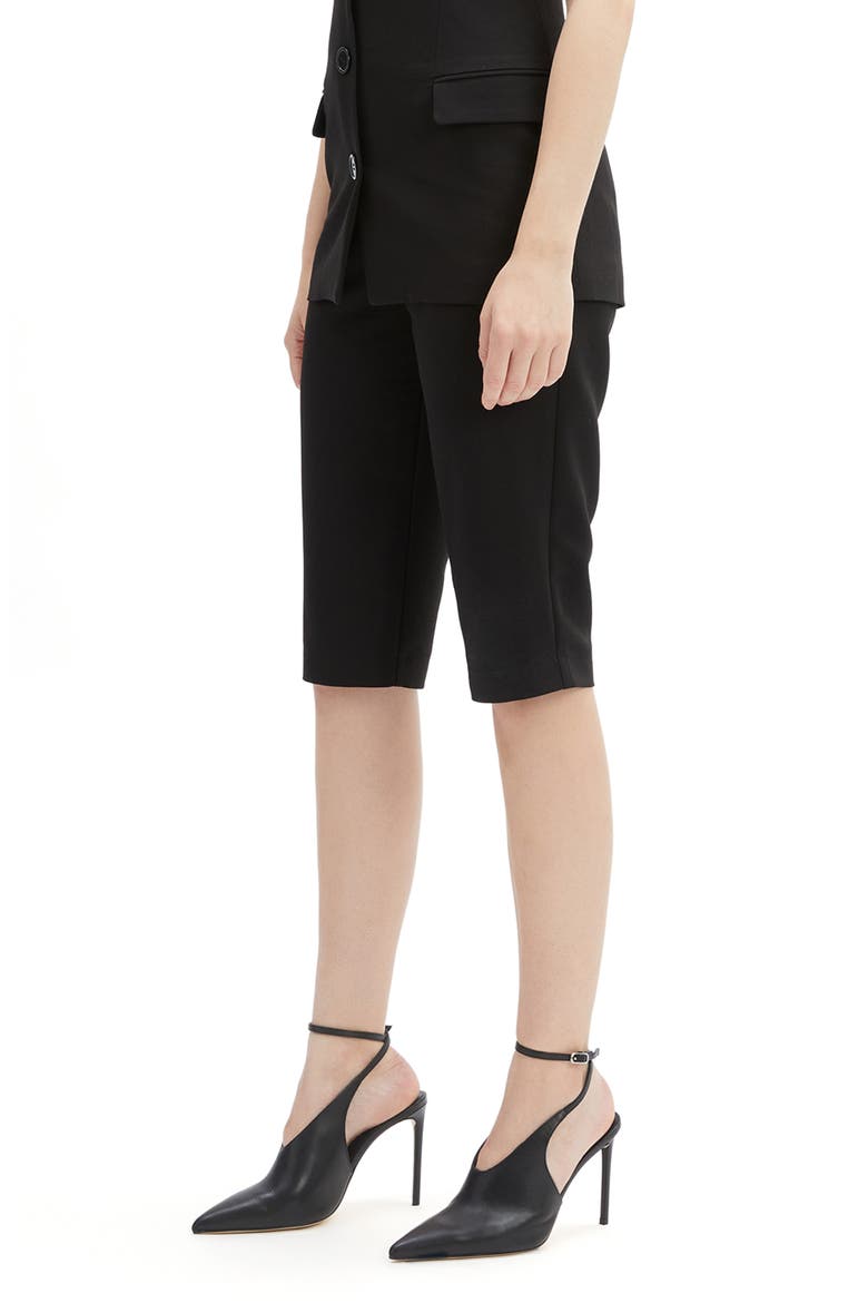 Ellera Capri Shorts, Alternate, color, BLACK