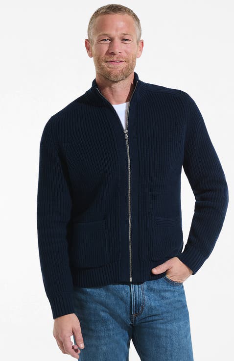 Long Sleeve Drifter Full Zip Cardigan Sweater
