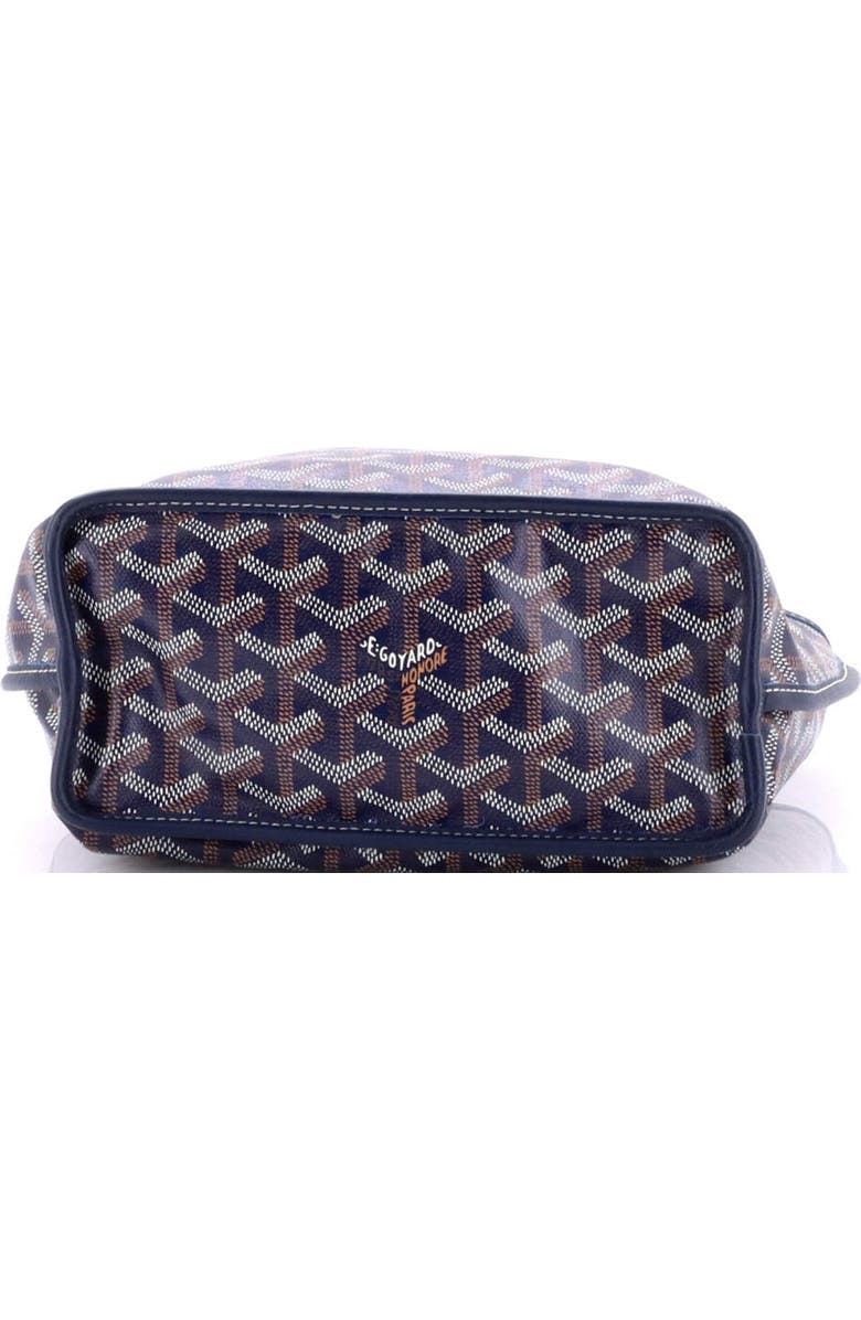 Pre-Owned Goyard Anjou Reversible Tote Coated Canvas Mini, Alternate, color, Blue