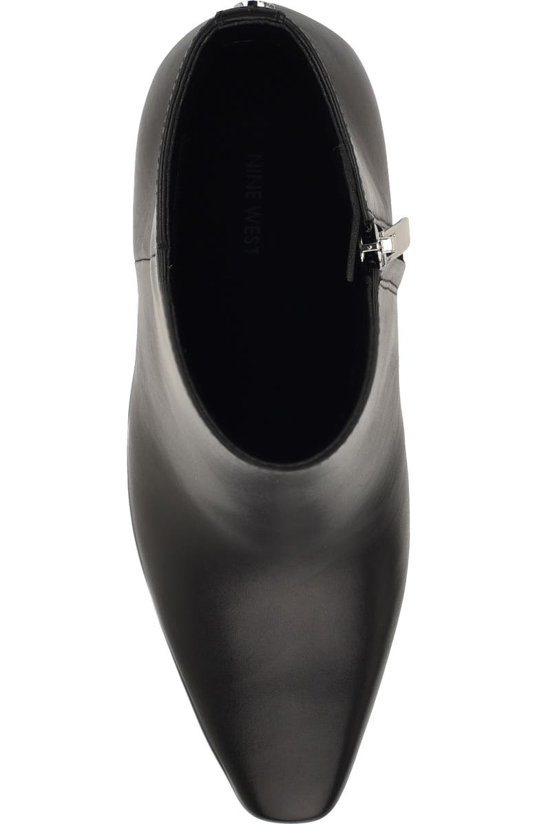 Nine West Reraye Bootie, Alternate, color, Black Leather