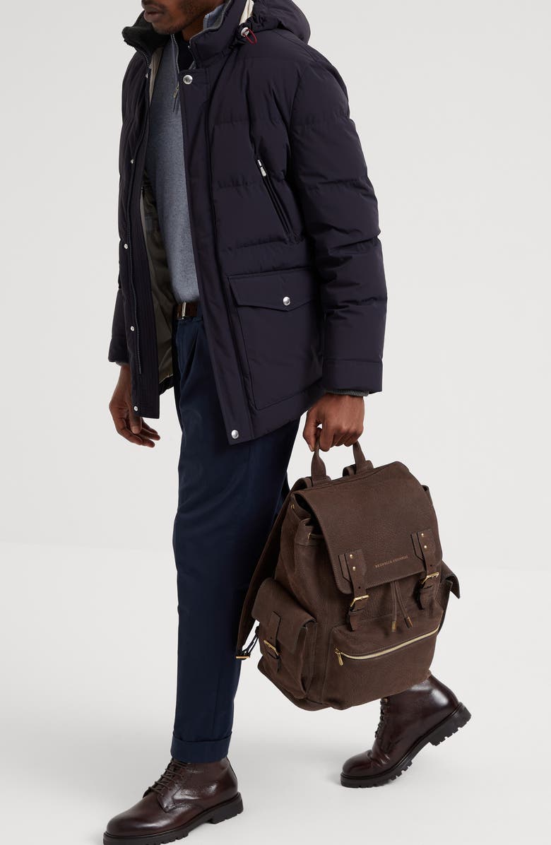 Brunello Cucinelli City Backpack, Alternate, color,