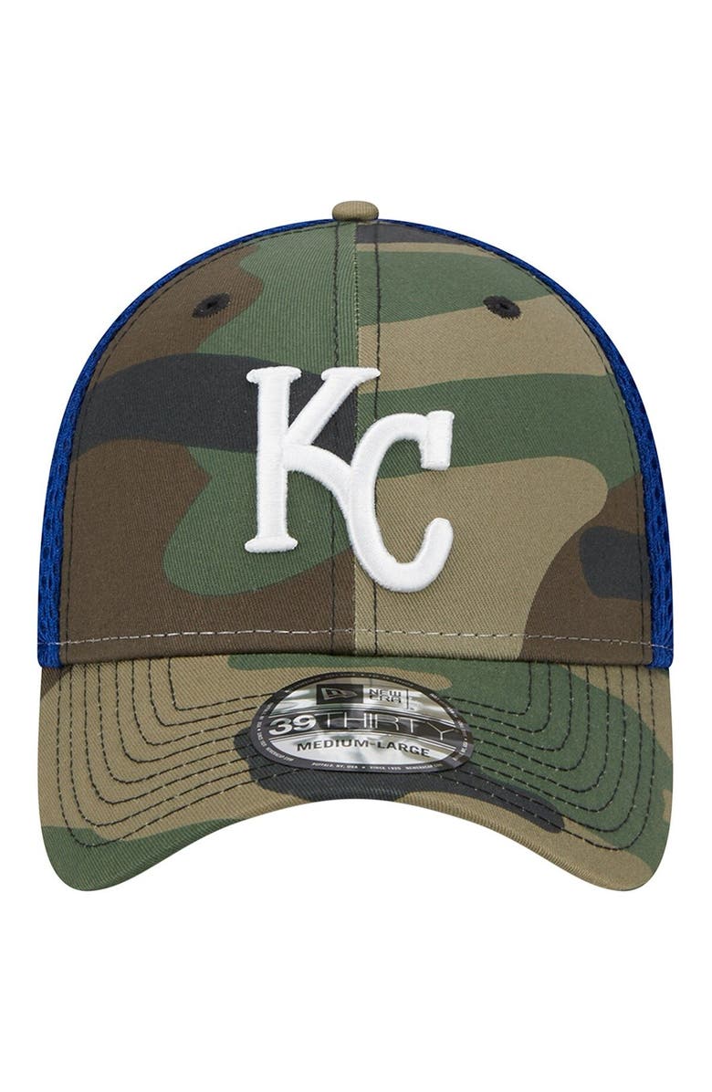 New Era Men's New Era Camo Kansas City Royals Team Neo 39THIRTY Flex Hat, Alternate, color, Camo