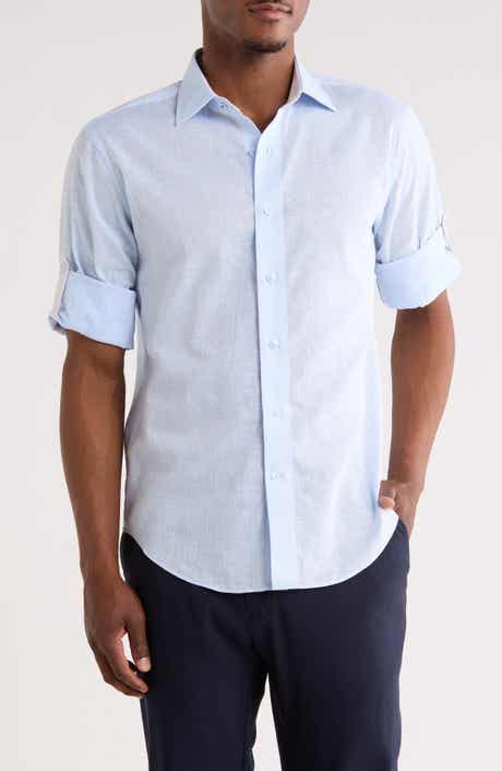 Lorenzo Uomo Trim Fit Cotton Dress Shirt