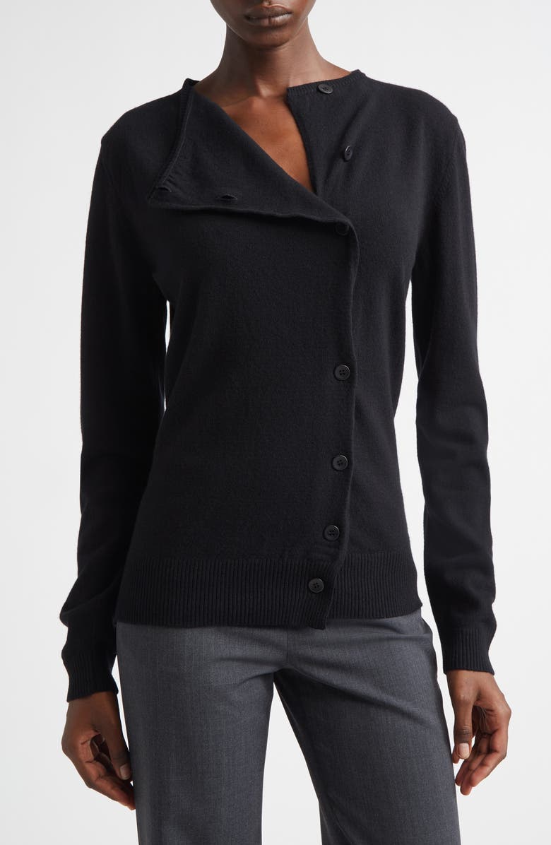 Paloma Wool Donalti Extrafine Merino Wool Cardigan, Alternate, color, Black