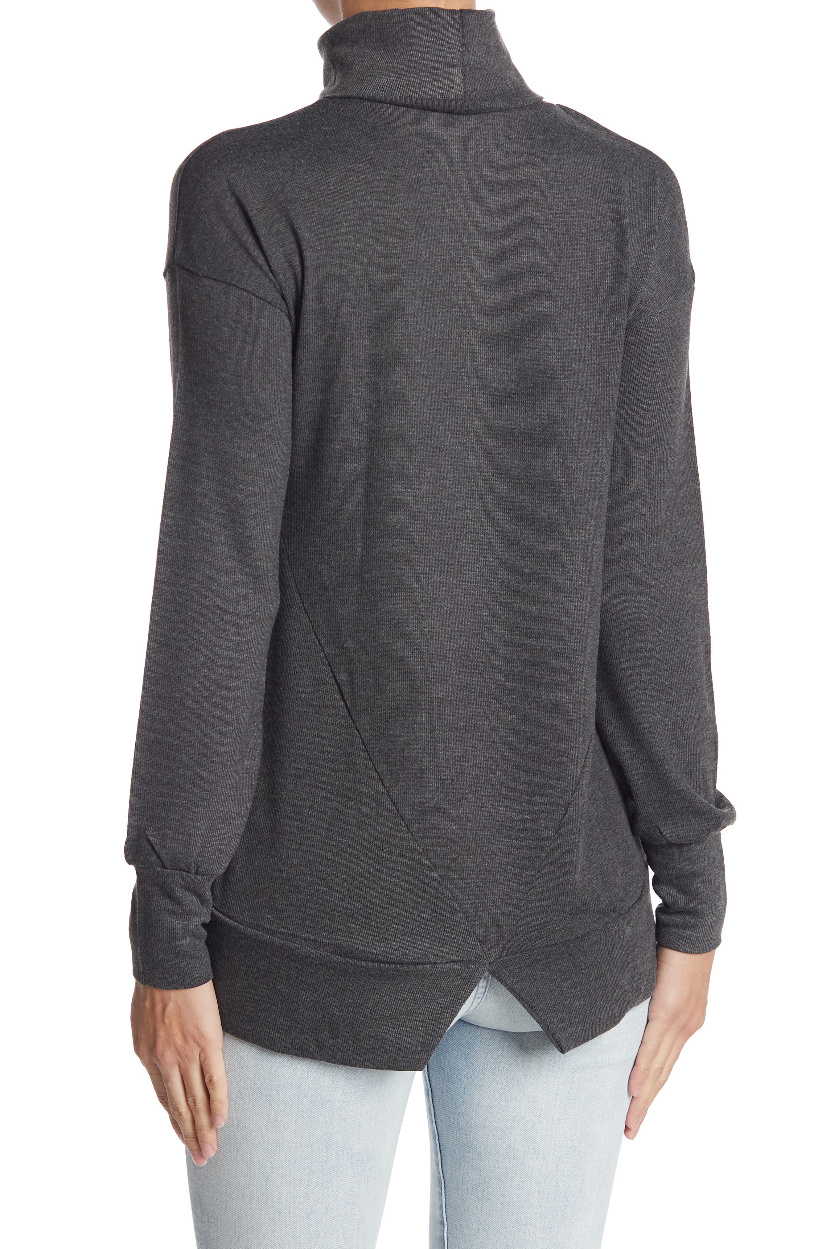 Turtleneck Cutout Sweater - image 4