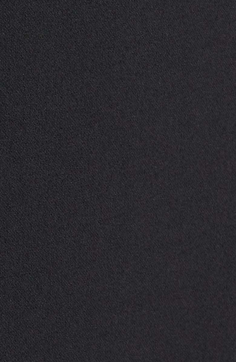 Anne Klein Belted Flutter Sleeve Sheath Dress, Alternate, color, Anne Black