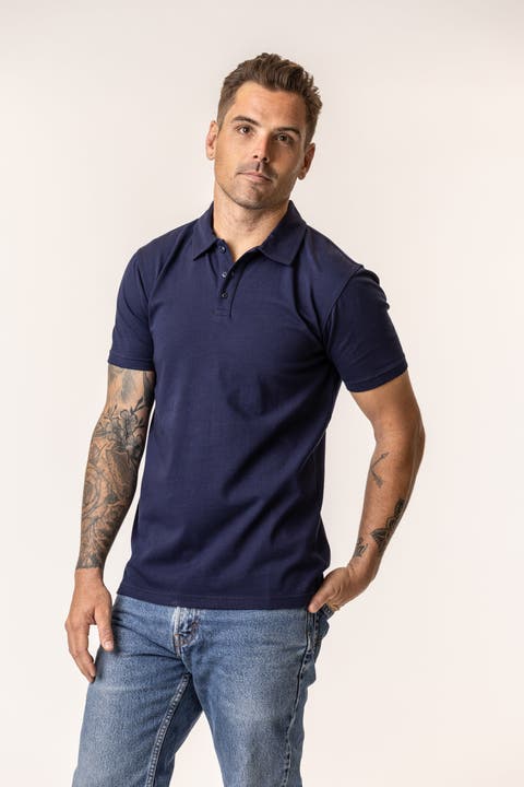 Men's Organic Cotton Polo Shirts