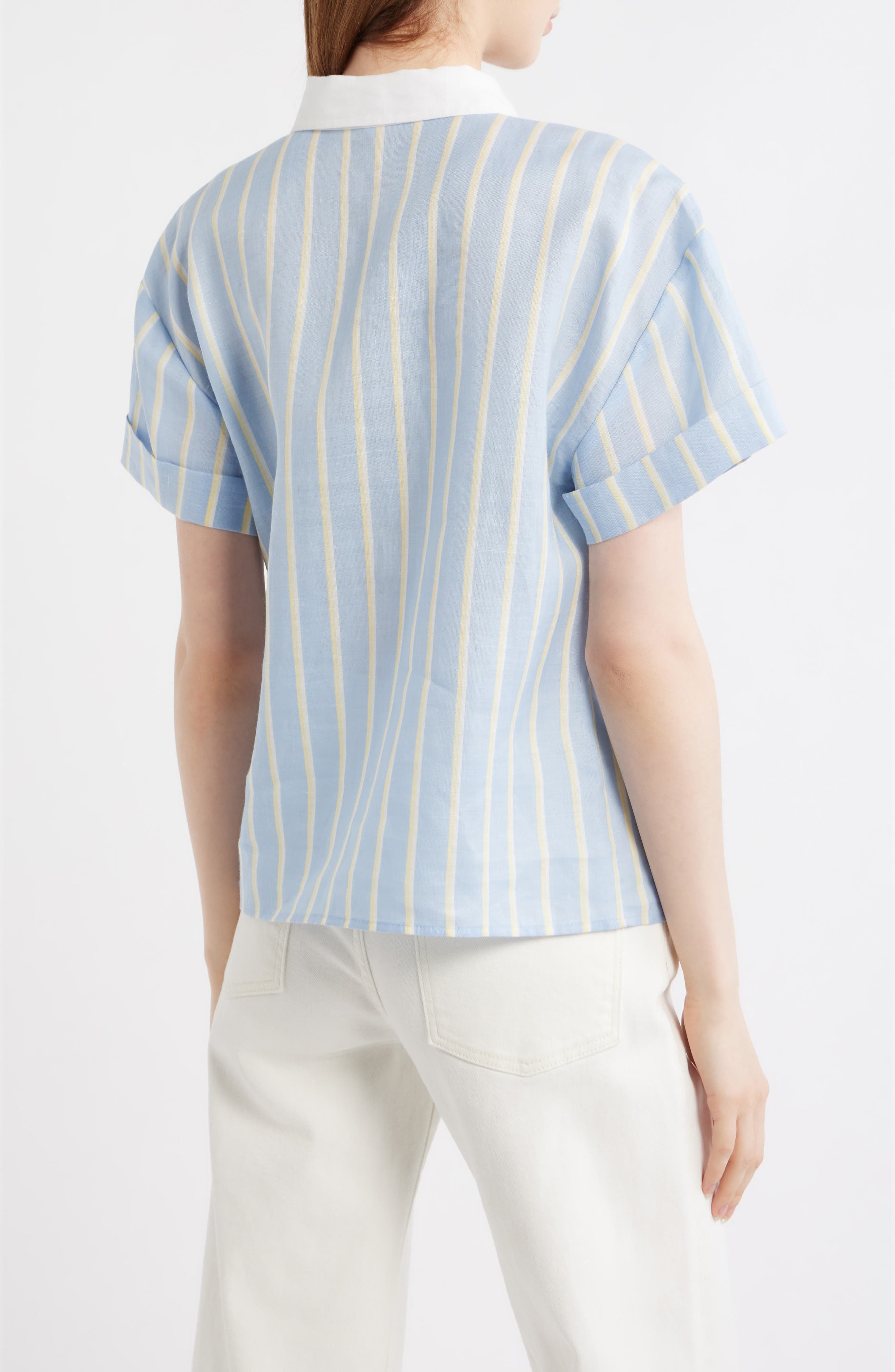 The Linen Boardwalk Button-Up Shirt - image 2