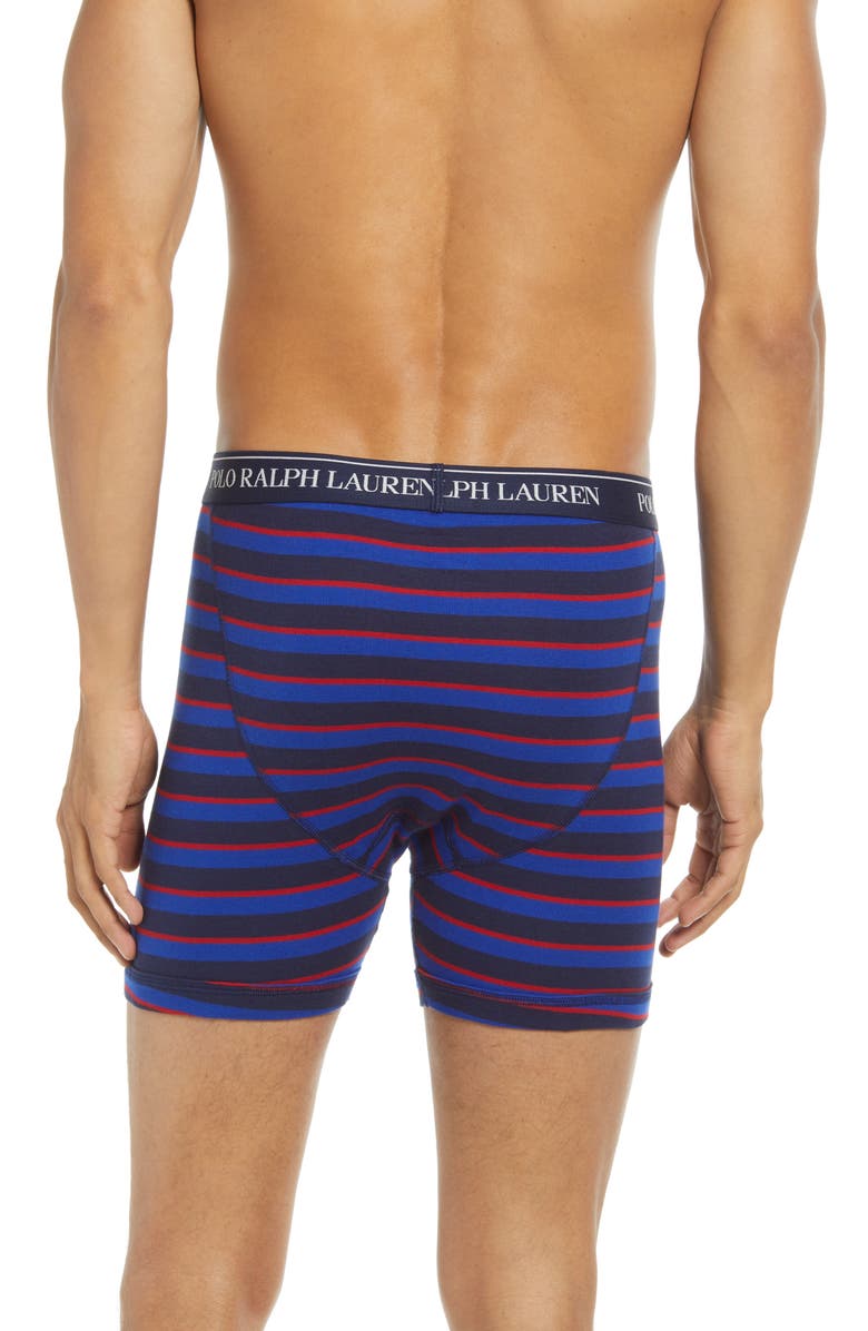 Polo Ralph Lauren Assorted 3-Pack Boxer Briefs, Alternate, color, 