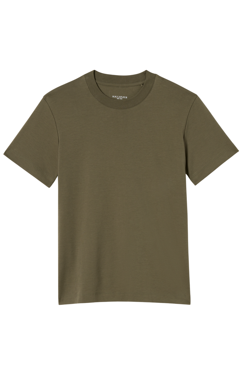 M.M.LaFleur Leslie Organic Pima Cotton T-Shirt, Alternate, color, Caraway