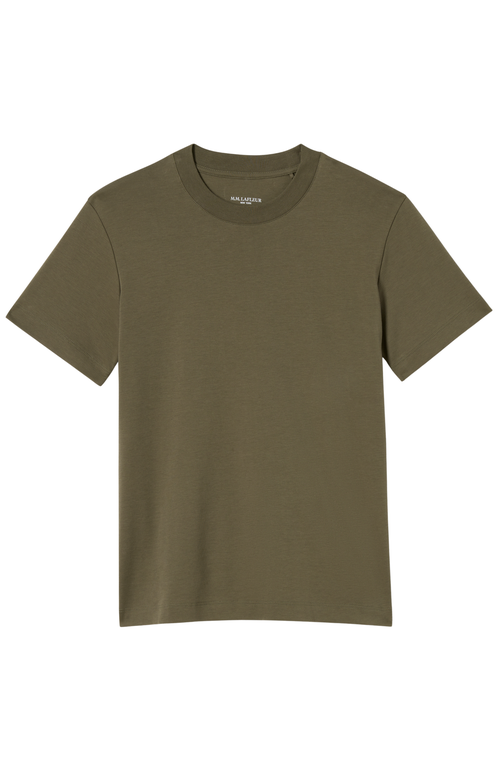 M.m.lafleur Leslie Organic Pima Cotton T-shirt In Neutral