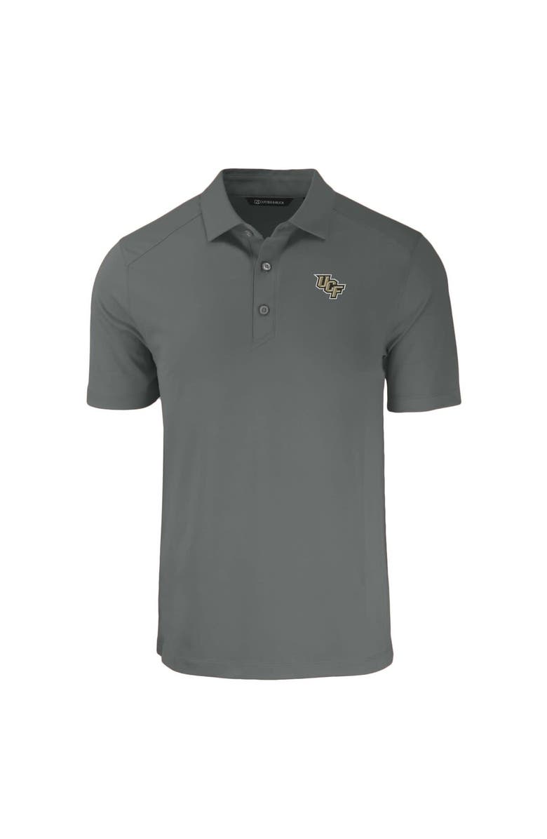 Cutter & Buck Men's Cutter & Buck Gray UCF Knights Big & Tall Forge Eco Stretch Recycled Polo, Alternate, color, 