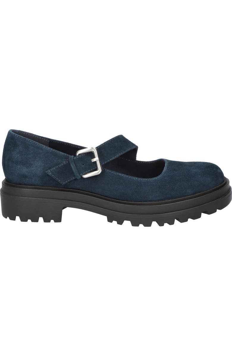Bella Vita Britt Mary Jane Loafer, Alternate, color, Navy Kidsuede Leather