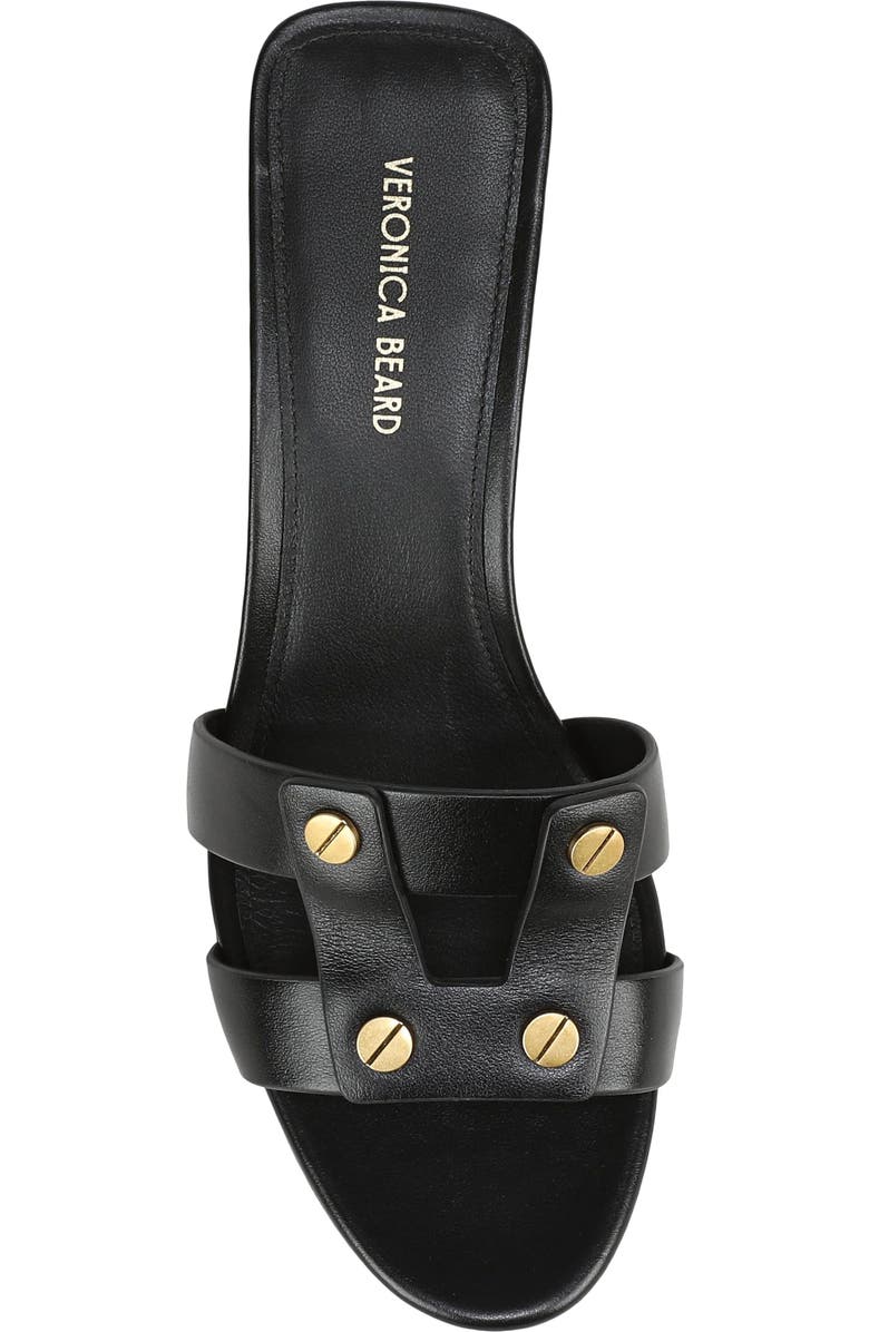 Veronica Beard Via 55 Sandal, Alternate, color, Black