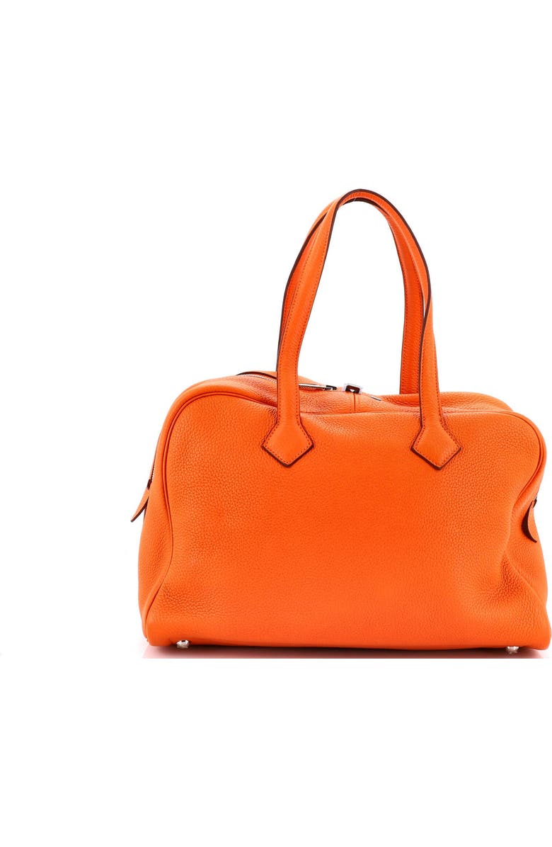 Pre-Owned Hermes Victoria II Bag Clemence 35, Alternate, color, Orange H