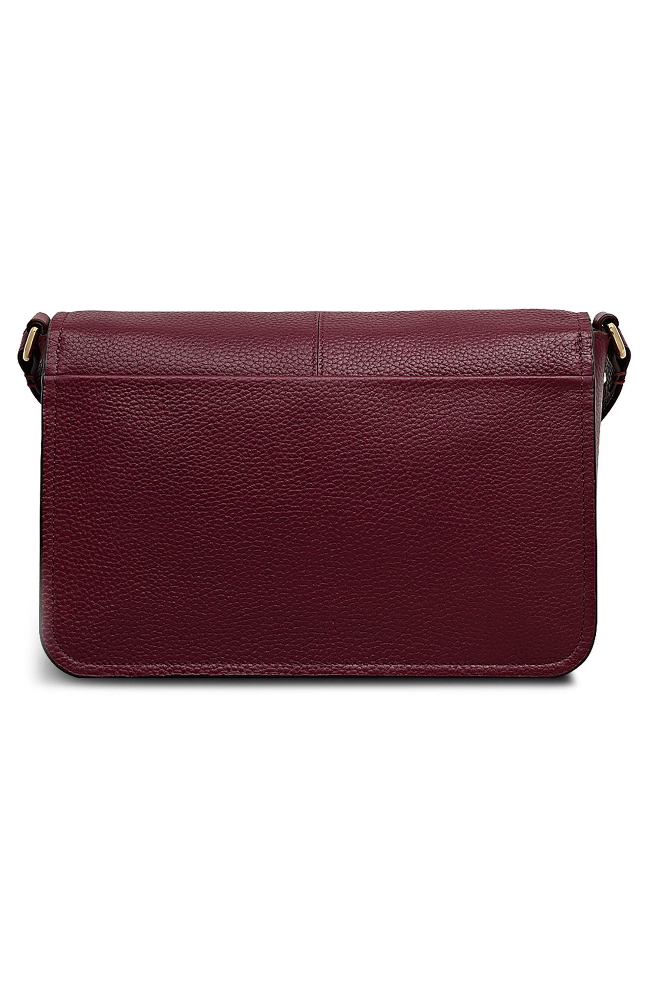 Radley Maldon Mews Medium Flapover Crossbody Bag, Alternate, color, Dark Cherry