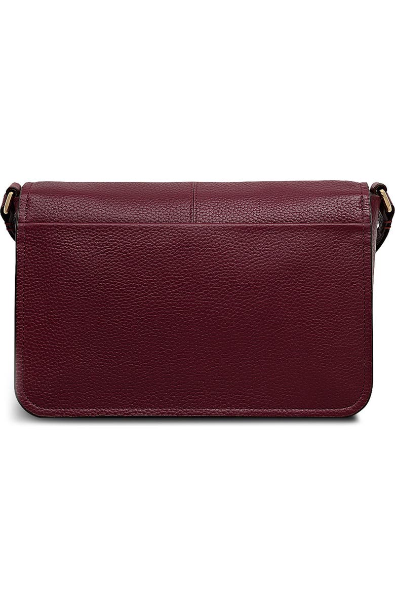 Radley Maldon Mews Medium Flapover Crossbody Bag, Alternate, color, Dark Cherry