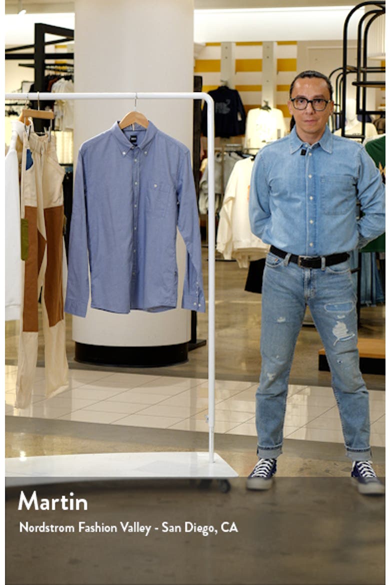 Roan Solid Button-Down Shirt video