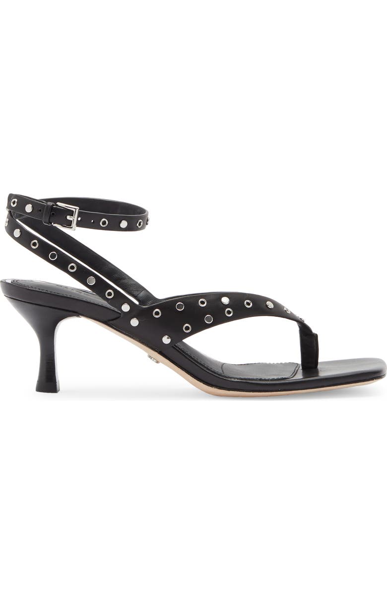 PAIGE Emmy Ankle Strap Sandal, Alternate, color, Black