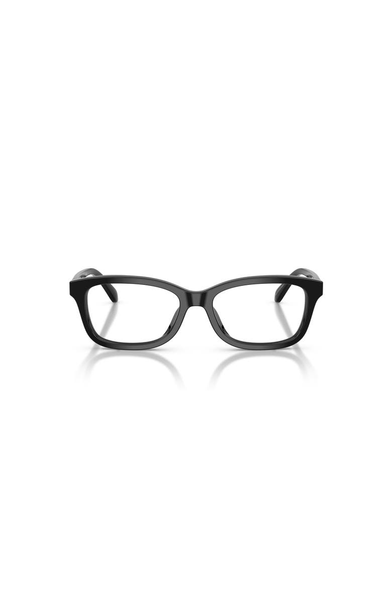 51mm Rectangle optical glasses, Alternate, color, Black