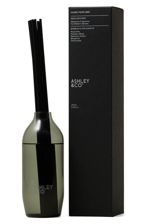 Ashley & Co Bubbles & Polkadots Home Perfume Reed Diffuser In Multi