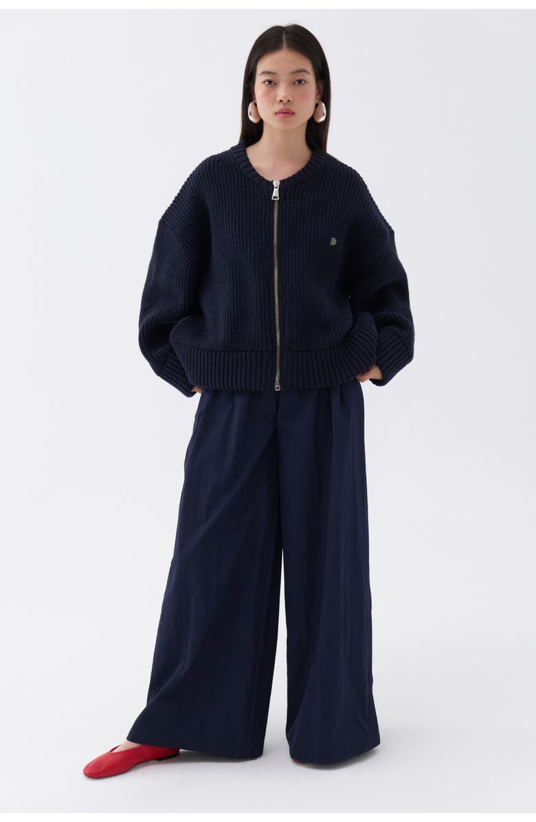 Nocturne Oversized Knit Cardigan, Alternate, color,