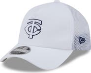New Era Men's New Era White Minnesota Twins 2026 Batting Practice Apex 9FORTY Adjustable Trucker Hat
