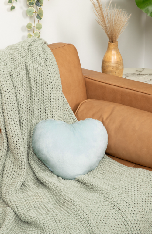 Hugimals World Heart To Hug Pillow In Blue