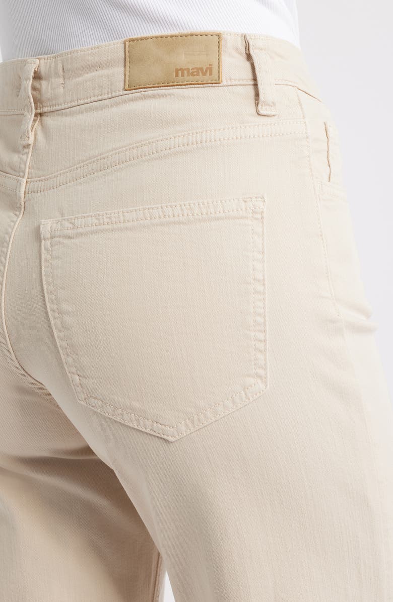 Mavi Jeans Alexa High Waist Wide Leg Jeans, Alternate, color, Champagne Flex Blue