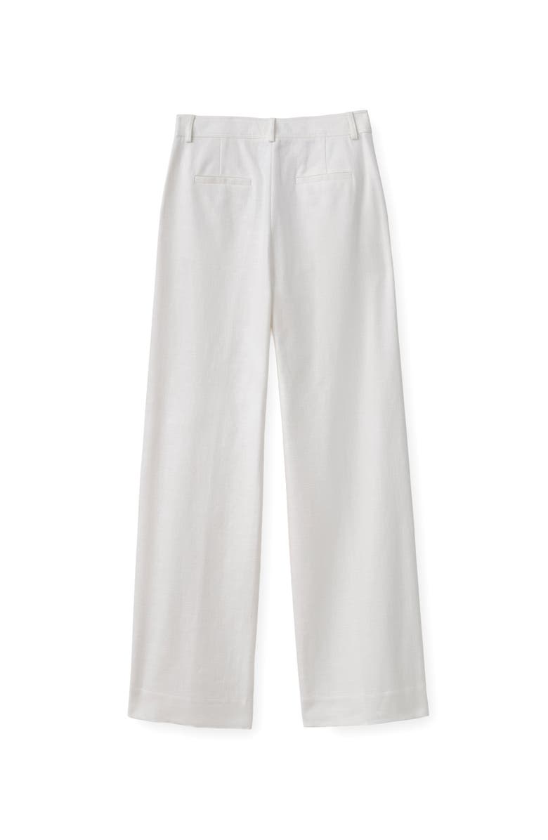 Cartolina Beverly Linen Pant, Alternate, color, Soft White